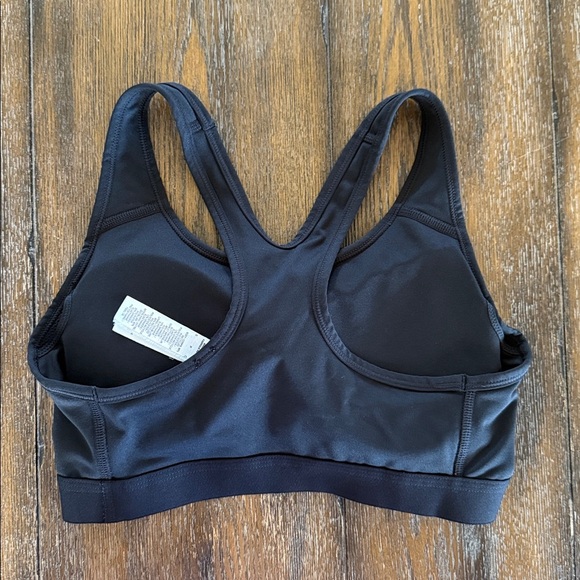 Nike Dri-Fit Women's Racerback Black Sports Bra Size S - Picture 2 of 6